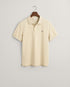 Gant Shield S/S Pique Polo Tee Shirt Beige
